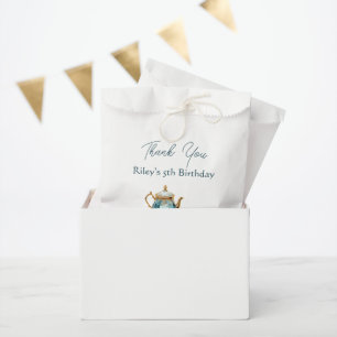 Sachets En Papier Soirée de thé d'anniversaire de colibri