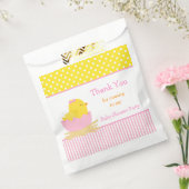 Sachets En Papier Soirée Douche Chick fille rose mignonne (Scellé)