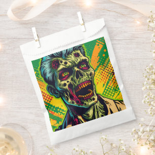 Sachets En Papier Soirée Halloween Zombie Effrayant