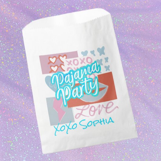 Sachets En Papier Soirée Pyjama Prépa