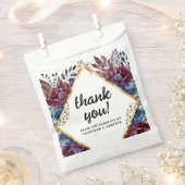 Sachets En Papier Sophistication stupéfiante Mariage de pivoine à bi (Coupé)