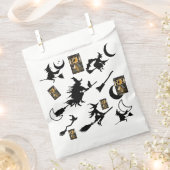 Sachets En Papier sorcière assistant chatte lune bloomstick (Coupé)