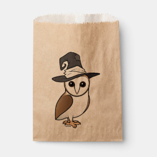 Sachets En Papier Sorcière de hibou de grange de Birdorable