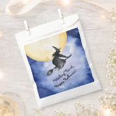 Sachets En Papier Sorcière d'Halloween éffrayante (Coupé)