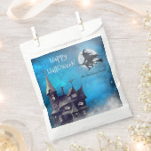 Sachets En Papier Sorcière Halloween personnalisée (Coupé)