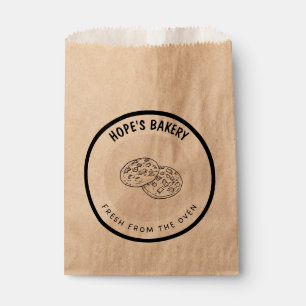 Sachets En Papier Sortant du four 