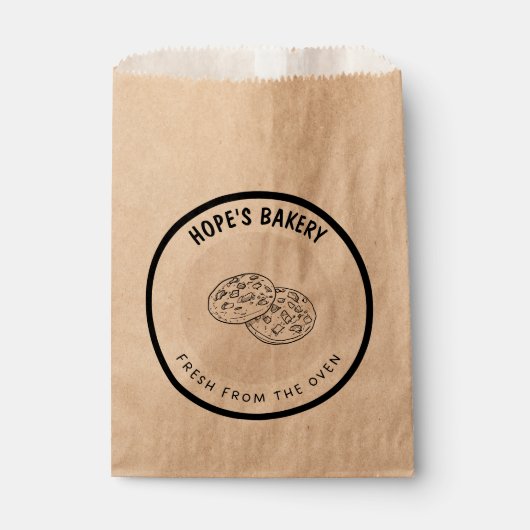 Sachets En Papier Sorti du four (Devant)