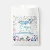 Sachets En Papier Sous la mer | Baby shower à thème océanique (Devant)
