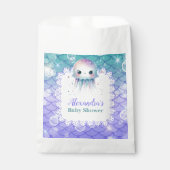 Sachets En Papier Sous le Baby shower d'aquarelle de mer (Devant)