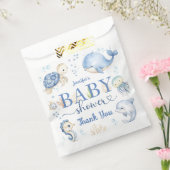 Sachets En Papier Sous le Baby shower marin Océan bleu (Scellé)