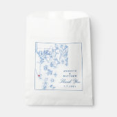 Sachets En Papier Southport Newagen Seaside Inn Blue Mariage (Devant)