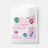 Sachets En Papier Space Rocket Planètes fille Anniversaire (Devant)
