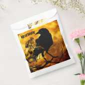 Sachets En Papier Spectre noir Raven Orange Moon cool 'Nevermore' (Scellé)