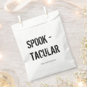 Sachets En Papier Spooktaculaire | Bonne Halloween (Coupé)