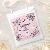 Sachets En Papier Spooky Ghost Pink Halloween (Coupé)