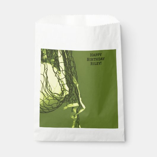 Sachets En Papier Sport Ado Yellow Net & Volleyball (Devant)