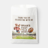 Sachets En Papier sport football première année bas garçon 1er anniv (Devant)