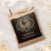 Sachets En Papier Squelette Dans Le Miroir (Coupé)