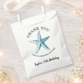 Sachets En Papier Starfish Nautical Beach Ocean Thème (Coupé)