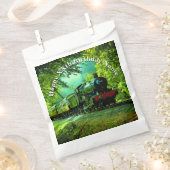 Sachets En Papier Steam Train Man's Birthday Party (Coupé)