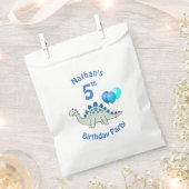 Sachets En Papier Stegosaurus Dinosaur Anniversaire de enfant (Coupé)