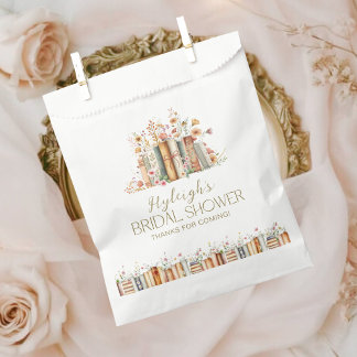 Sachets En Papier Storybook Floral Fête des mariées