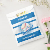 Sachets En Papier Style ⚾ baseball Blue Retro (Scellé)
