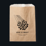 Sachets En Papier Stylisé Peacock Feather Mariage moderne<br><div class="desc">Moderne. Minimal. Cette collection utilise des plumes de paon stylisées pour créer un look élégant pour votre journée spéciale.</div>