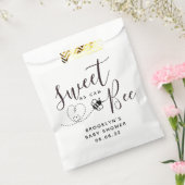 Sachets En Papier Sucré comme le Baby shower Can Bee (Scellé)