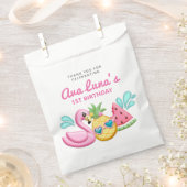 Sachets En Papier Summer Beach Girl Anniversaire Goody (Coupé)