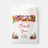 Sachets En Papier Summer Mixed Berries Birthday Thank You (Devant)