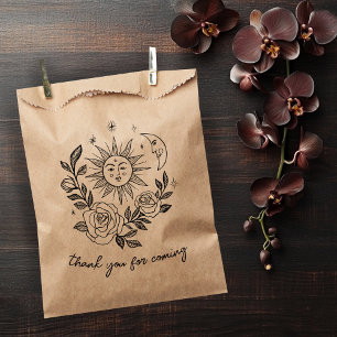 Sachets En Papier Sun Moon & Rose Magique Boho Earthy sur mesure