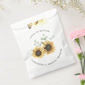 Sachets En Papier Sunflower Eucalyptus Amour dans la Fête des mariée (Scellé)