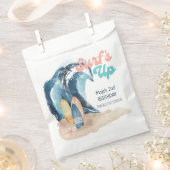 Sachets En Papier Surf | Tropical Beach Surfing Anniversaire (Coupé)