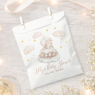 Sachets En Papier Sweep Sheep Pinky magique étoile d'or Baby shower
