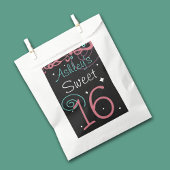 Sachets En Papier Sweet 16 fête d'anniversaire