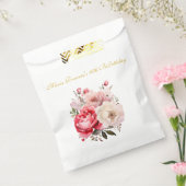 Sachets En Papier Sweet 16 Personalized Floral Party Favors (Scellé)