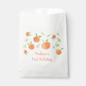 Sachets En Papier Sweet As A Peach Anniversaire (Devant)
