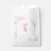 Sachets En Papier Sweet Elegant Arch Ballerina Baby shower fille (Devant)