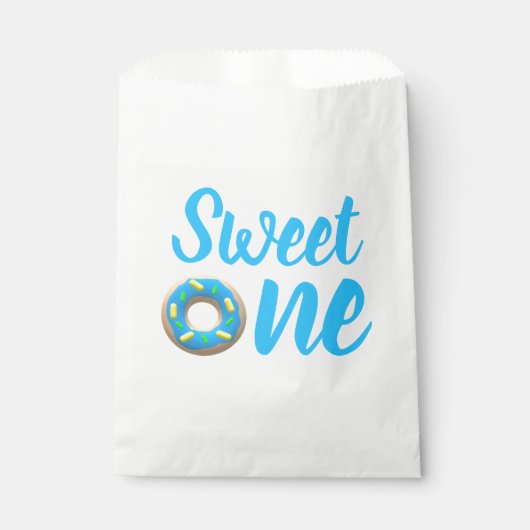 Sachets En Papier Sweet One Donut 1er anniversaire (Devant)