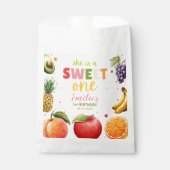 Sachets En Papier Sweet One Fruit 1er Anniversaire Bash, fête d'été (Devant)