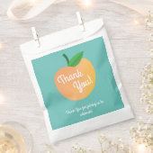 Sachets En Papier Sweet Peach Cute Fruit 1er Anniversaire Thème (Coupé)