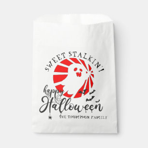 Sachets En Papier Sweet Staling Halloween Ghost Trick Treat Goodies