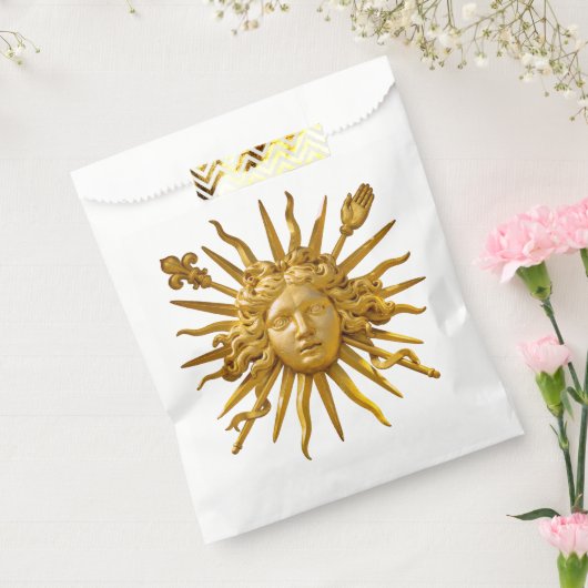 Sachets En Papier Symbole de Louis XIV le Roi Soleil (Scellé)