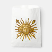 Sachets En Papier Symbole de Louis XIV le Roi Soleil (Devant)