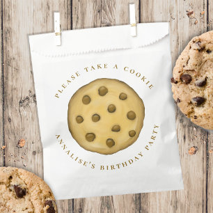 Sachets En Papier Sympa Anniversaire Cookie Traite Personnalisé