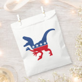 Sachets En Papier T-Rex patriotique anti-politique (Coupé)