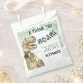 Sachets En Papier T-Rex Roar Dinosaur Merci fête d'anniversaire (Coupé)