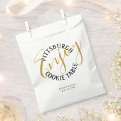 Sachets En Papier Tableau des cookies de Pittsburgh (Coupé)