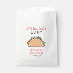 Sachets En Papier Taco Bout A Baby shower